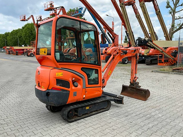 2015 kubota kx016-4g mini graafmachine - afbeelding 7 van  43