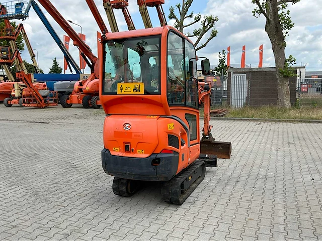 2015 kubota kx016-4g mini graafmachine - afbeelding 8 van  43