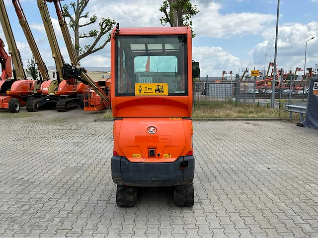 2015 kubota kx016-4g mini graafmachine - afbeelding 9 van  43