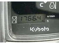 2015 kubota kx016-4hg minigraafmachine - afbeelding 6 van  17