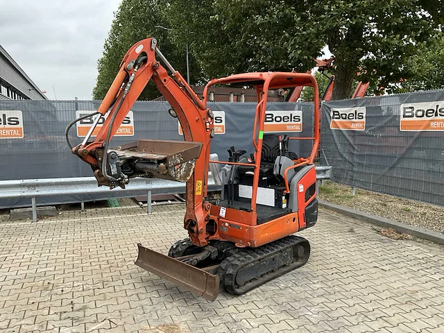 2015 kubota kx016-4hg minigraafmachine - afbeelding 1 van  17