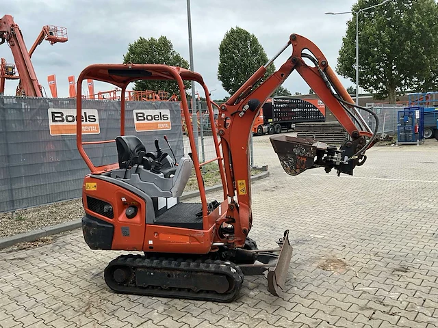 2015 kubota kx016-4hg minigraafmachine - afbeelding 12 van  17