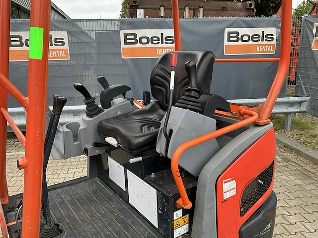 2015 kubota kx016-4hg minigraafmachine - afbeelding 13 van  17