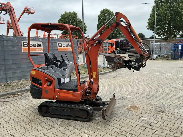 2015 kubota kx016-4hg minigraafmachine - afbeelding 14 van  17