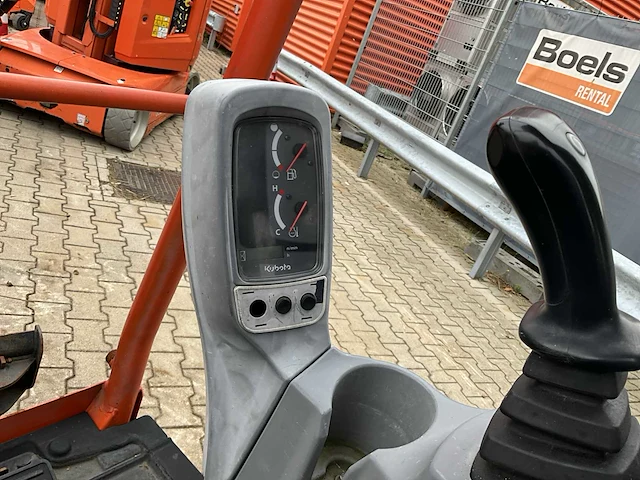 2015 kubota kx016-4hg minigraafmachine - afbeelding 15 van  17