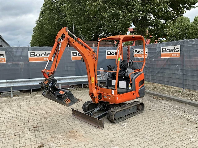 2015 kubota kx016-4hg minigraafmachine - afbeelding 1 van  15