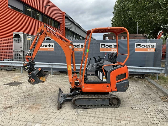 2015 kubota kx016-4hg minigraafmachine - afbeelding 8 van  15