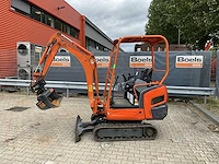 2015 kubota kx016-4hg minigraafmachine - afbeelding 8 van  15