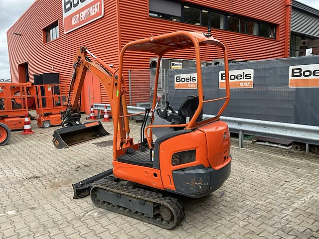 2015 kubota kx016-4hg minigraafmachine - afbeelding 9 van  15