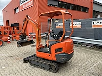2015 kubota kx016-4hg minigraafmachine - afbeelding 9 van  15