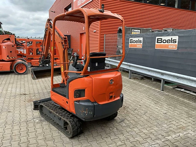 2015 kubota kx016-4hg minigraafmachine - afbeelding 10 van  15