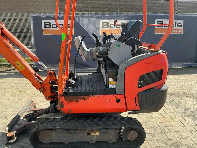 2015 kubota kx016-4hg minigraafmachine - afbeelding 8 van  30