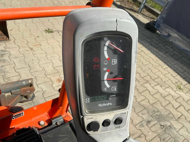 2015 kubota kx016-4hg minigraafmachine - afbeelding 10 van  30
