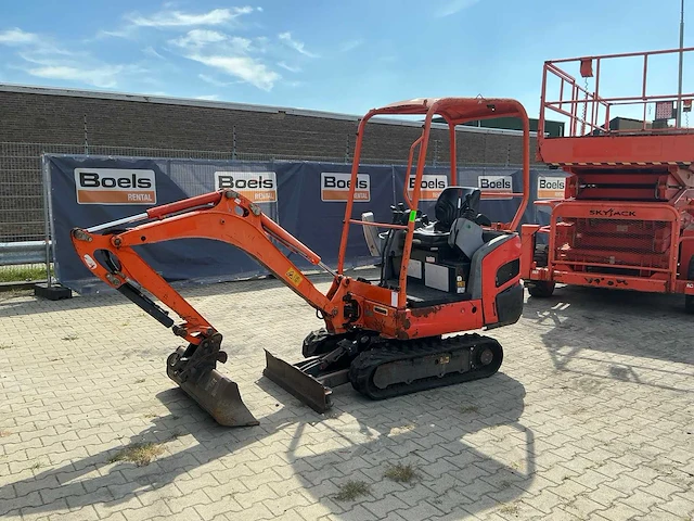 2015 kubota kx016-4hg minigraafmachine - afbeelding 1 van  30