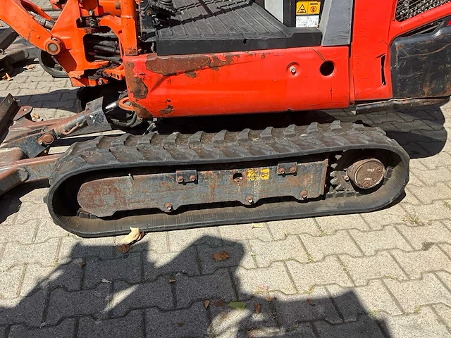2015 kubota kx016-4hg minigraafmachine - afbeelding 18 van  30