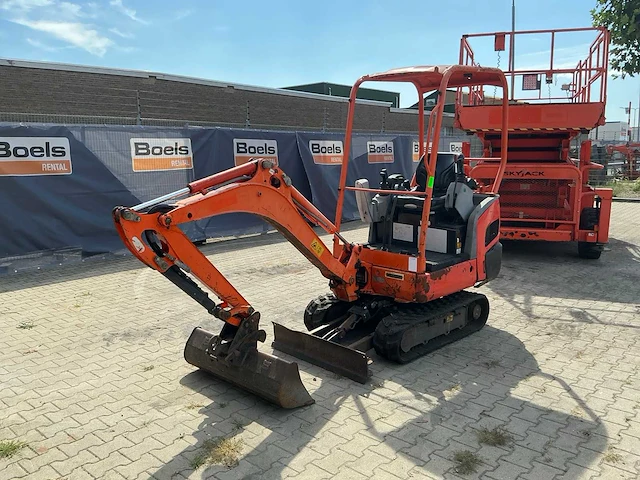 2015 kubota kx016-4hg minigraafmachine - afbeelding 12 van  30