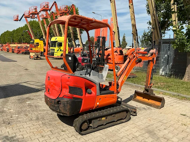 2015 kubota kx016-4hg minigraafmachine - afbeelding 27 van  30