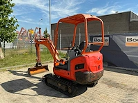 2015 kubota kx016-4hg minigraafmachine - afbeelding 29 van  30