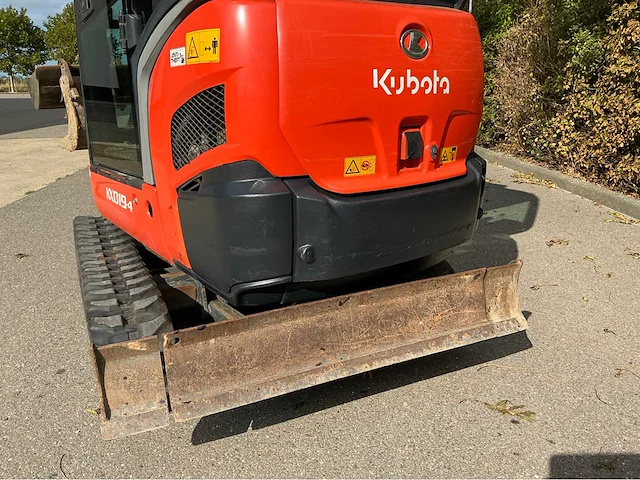 2015 kubota kx019-4 minigraafmachine - afbeelding 10 van  33