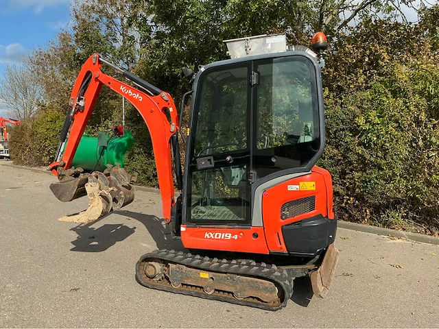 2015 kubota kx019-4 minigraafmachine - afbeelding 4 van  33