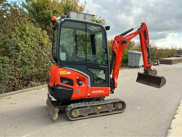 2015 kubota kx019-4 minigraafmachine - afbeelding 5 van  33