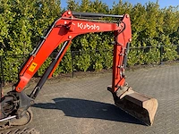 2015 kubota kx61-3 minigraafmachine - afbeelding 2 van  29