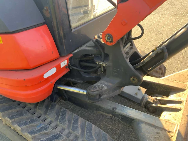 2015 kubota kx61-3 minigraafmachine - afbeelding 5 van  29