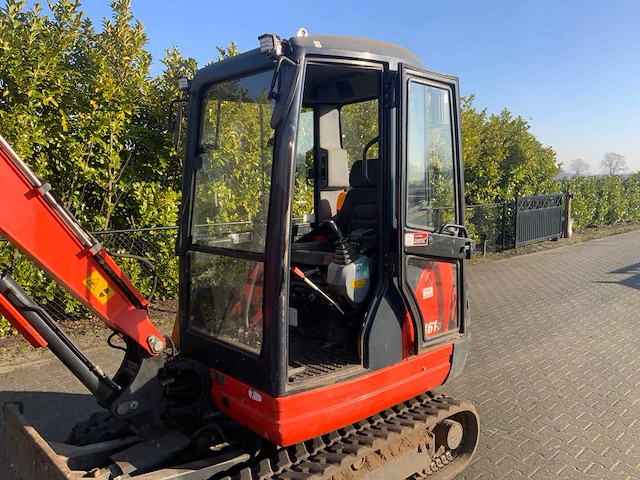 2015 kubota kx61-3 minigraafmachine - afbeelding 7 van  29