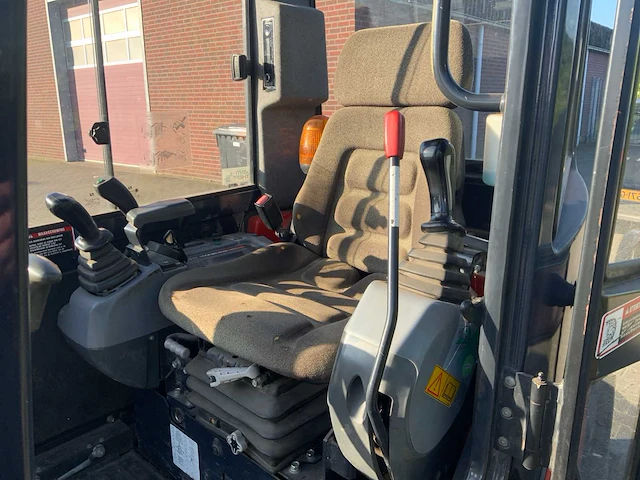 2015 kubota kx61-3 minigraafmachine - afbeelding 9 van  29