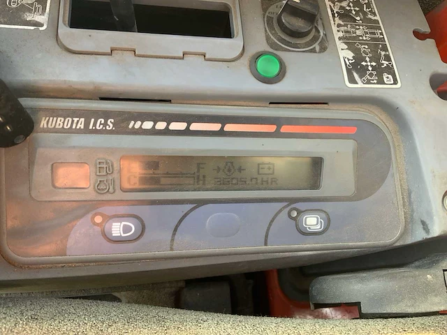 2015 kubota kx61-3 minigraafmachine - afbeelding 11 van  29