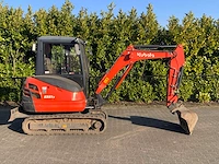 2015 kubota kx61-3 minigraafmachine - afbeelding 12 van  29