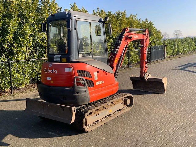 2015 kubota kx61-3 minigraafmachine - afbeelding 26 van  29