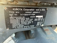 2015 kubota m12 m8560-h-c vierwielaangedreven landbouwtractor - afbeelding 20 van  27