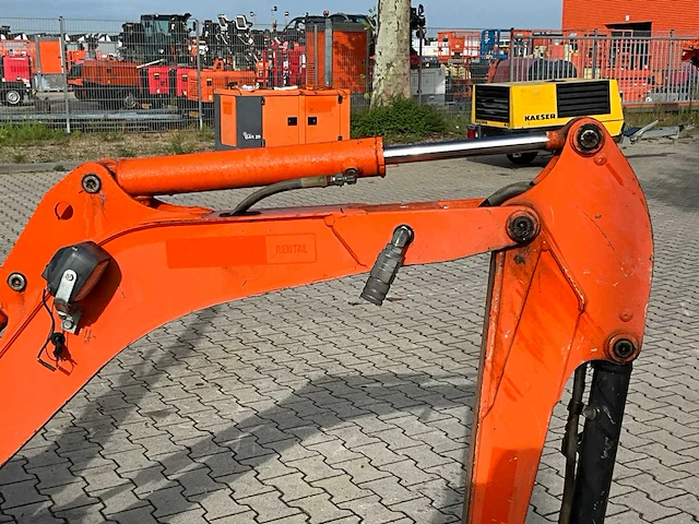 2015 kubota u10-3 mini graafmachine - afbeelding 8 van  38
