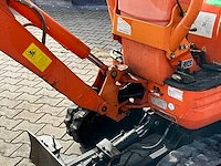 2015 kubota u10-3 mini graafmachine - afbeelding 9 van  38