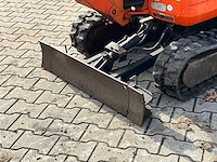 2015 kubota u10-3 mini graafmachine - afbeelding 11 van  38