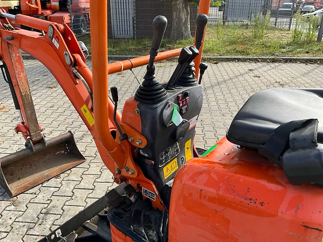 2015 kubota u10-3 mini graafmachine - afbeelding 18 van  38