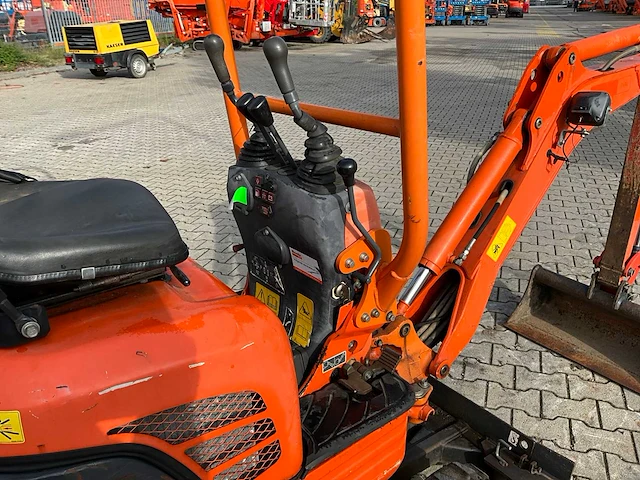 2015 kubota u10-3 mini graafmachine - afbeelding 19 van  38