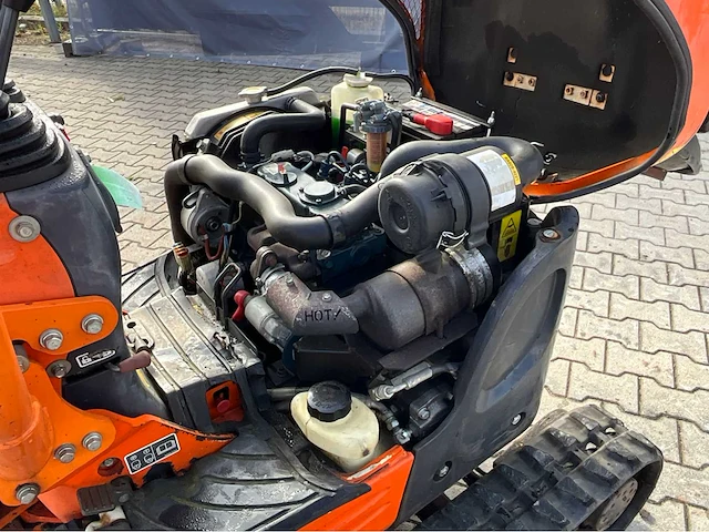 2015 kubota u10-3 mini graafmachine - afbeelding 20 van  38