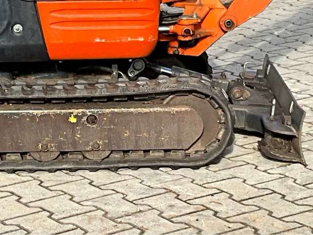 2015 kubota u10-3 mini graafmachine - afbeelding 27 van  38
