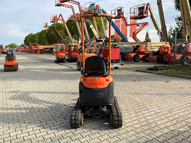2015 kubota u10-3 mini graafmachine - afbeelding 35 van  38