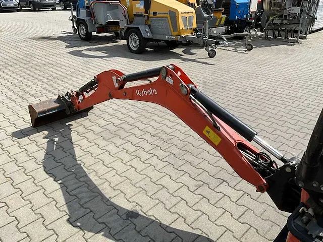 2015 kubota u10-3 minigraafmachine - afbeelding 13 van  24