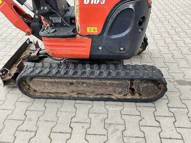2015 kubota u10-3 minigraafmachine - afbeelding 18 van  24