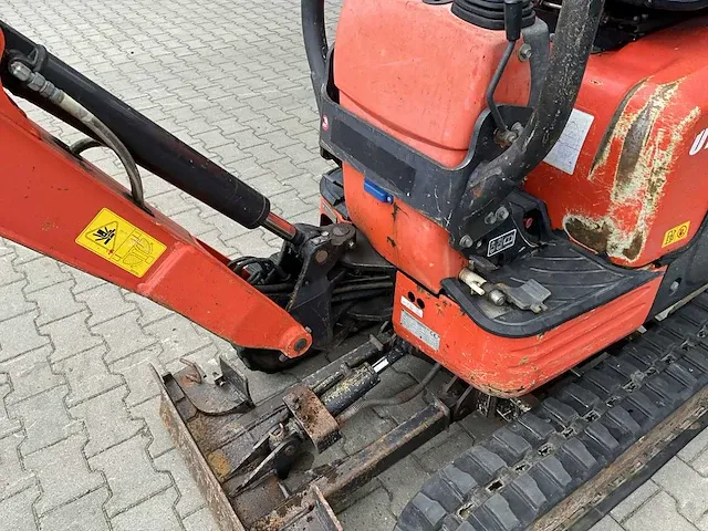 2015 kubota u10-3 minigraafmachine - afbeelding 22 van  24