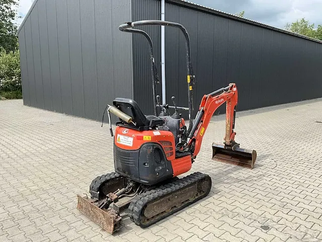 2015 kubota u10-3 minigraafmachine - afbeelding 9 van  24