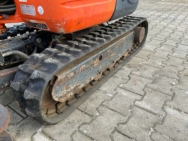 2015 kubota u10-3 vhg mini graafmachine - afbeelding 13 van  25