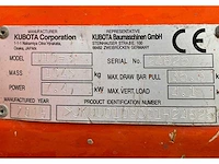 2015 kubota u10-3 vhg mini graafmachine - afbeelding 18 van  25