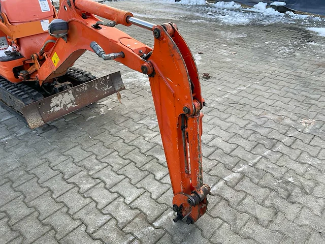 2015 kubota u10-3 vhg mini graafmachine - afbeelding 23 van  25