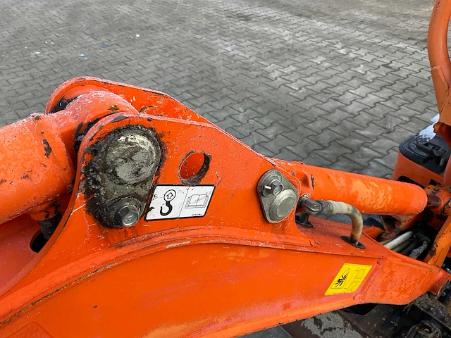 2015 kubota u10-3 vhg mini graafmachine - afbeelding 25 van  25