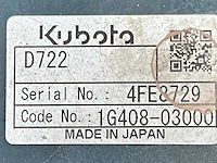 2015 kubota u10-3 vhg mini graafmachine - afbeelding 43 van  44